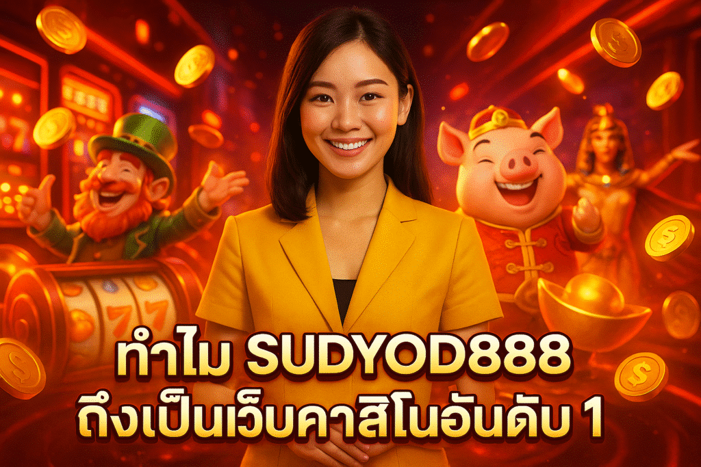 ทำไม SUDYOD888 ถึงเป็นเว็บคาสิโนอันดับ 1