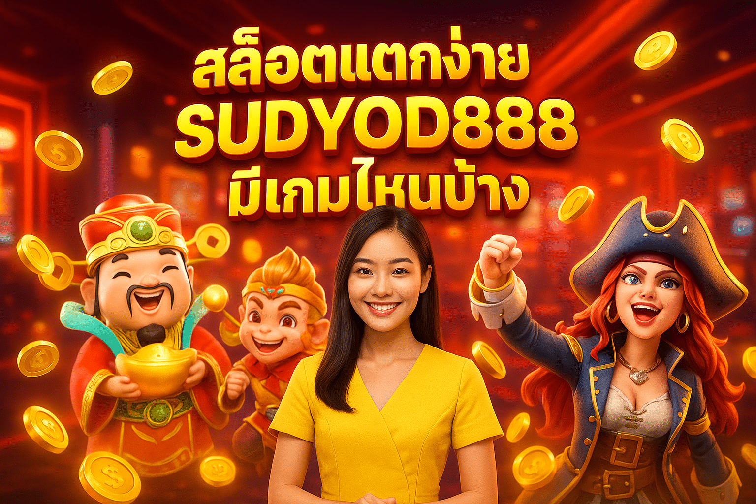 สล็อตแตกง่าย SUDYOD888 มีเกมไหนบ้าง
