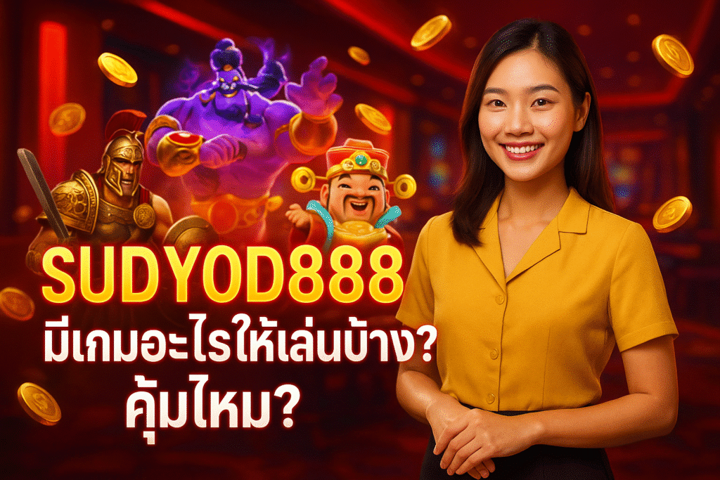SUDYOD888 มีเกมอะไรให้เล่นบ้าง? คุ้มไหม?