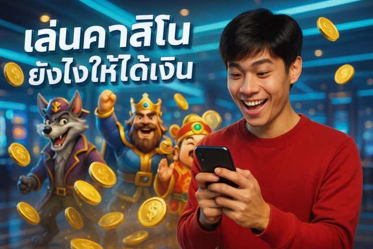 เล่นคาสิโนยังไงให้ได้เงิน